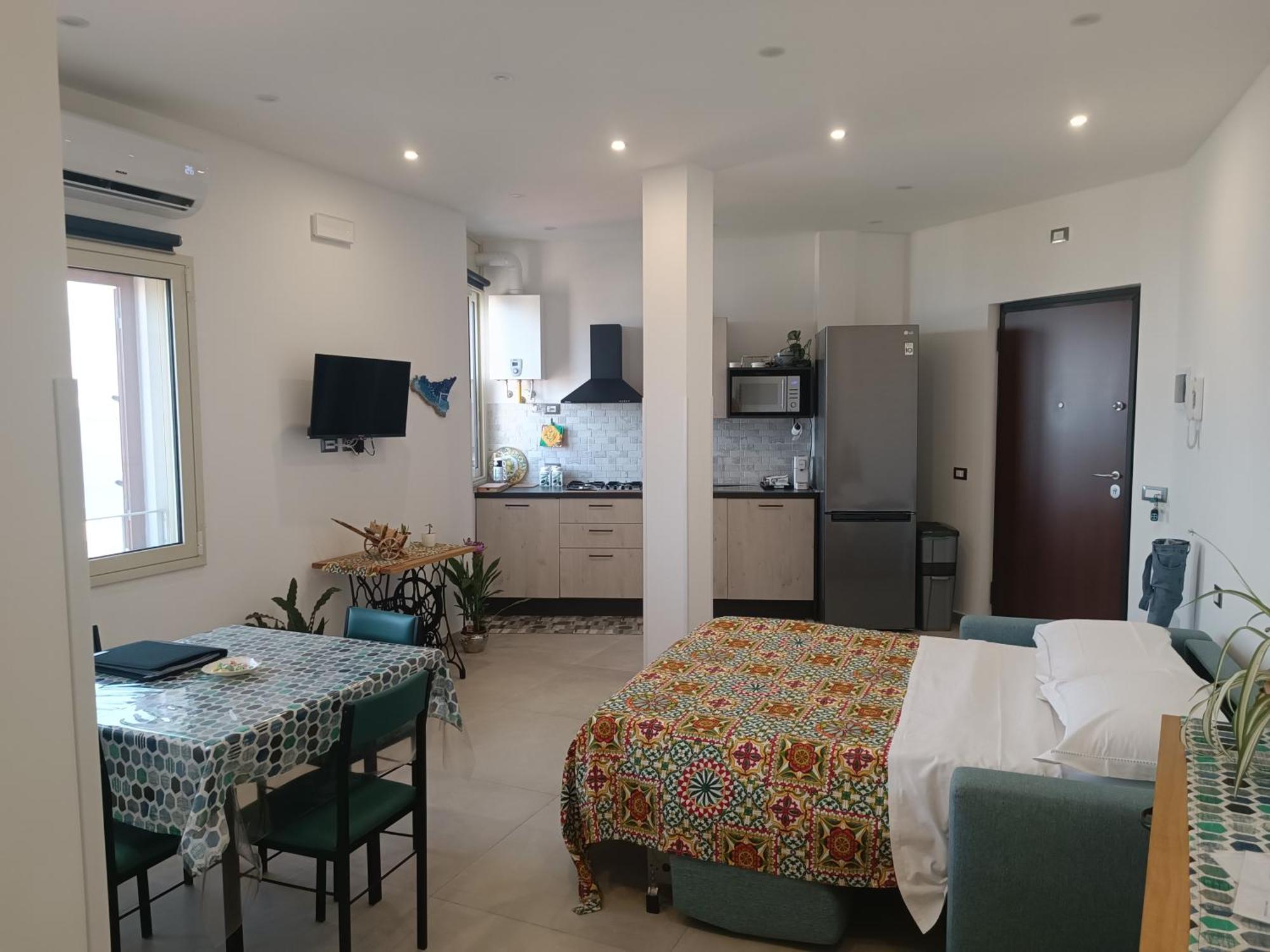 Apartament Rineddahouse Arenella - Vista Mare Panoramica A Palermo Con Parcheggio Privato Zewnętrze zdjęcie